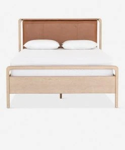 Lulu And Georgia Tierney Leather Bed