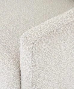 Lulu And Georgia Bouclé + Textural Fabric Kass Accent Chair