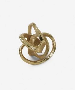 Lulu And Georgia Metal Knot By Regina Andrew New