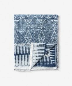 Lulu And Georgia Giana Throw, Blue