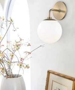 Lulu And Georgia Curved + Rounded Barella Sconce