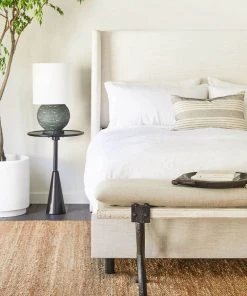 Lulu And Georgia Artful Proportions Collection Cultiver Linen Bedding, Sheet Set 18 Lulu And Georgia Artful Proportions Collection Cultiver Linen Bedding, Sheet Set