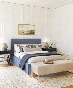 Lulu And Georgia Pillows + Throws Peregrine Striped Pillow