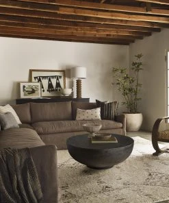 Lulu And Georgia Leio Round Coffee Table Furniture