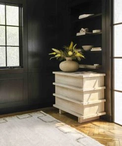 Lulu And Georgia Corliss 3-Drawer Dresser, White Wash Furniture 4 Lulu And Georgia Corliss 3-Drawer Dresser, White Wash Furniture