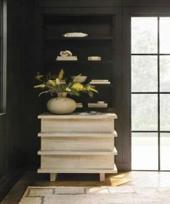 Lulu And Georgia Corliss 3-Drawer Dresser, White Wash Furniture