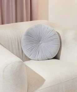 Lulu And Georgia Monroe Velvet Round Pillow Curved + Rounded 46 Lulu And Georgia Monroe Velvet Round Pillow Curved + Rounded