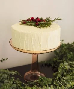 Lulu And Georgia Glass Cake Stand By Estelle Colored Glass Muted Pastels