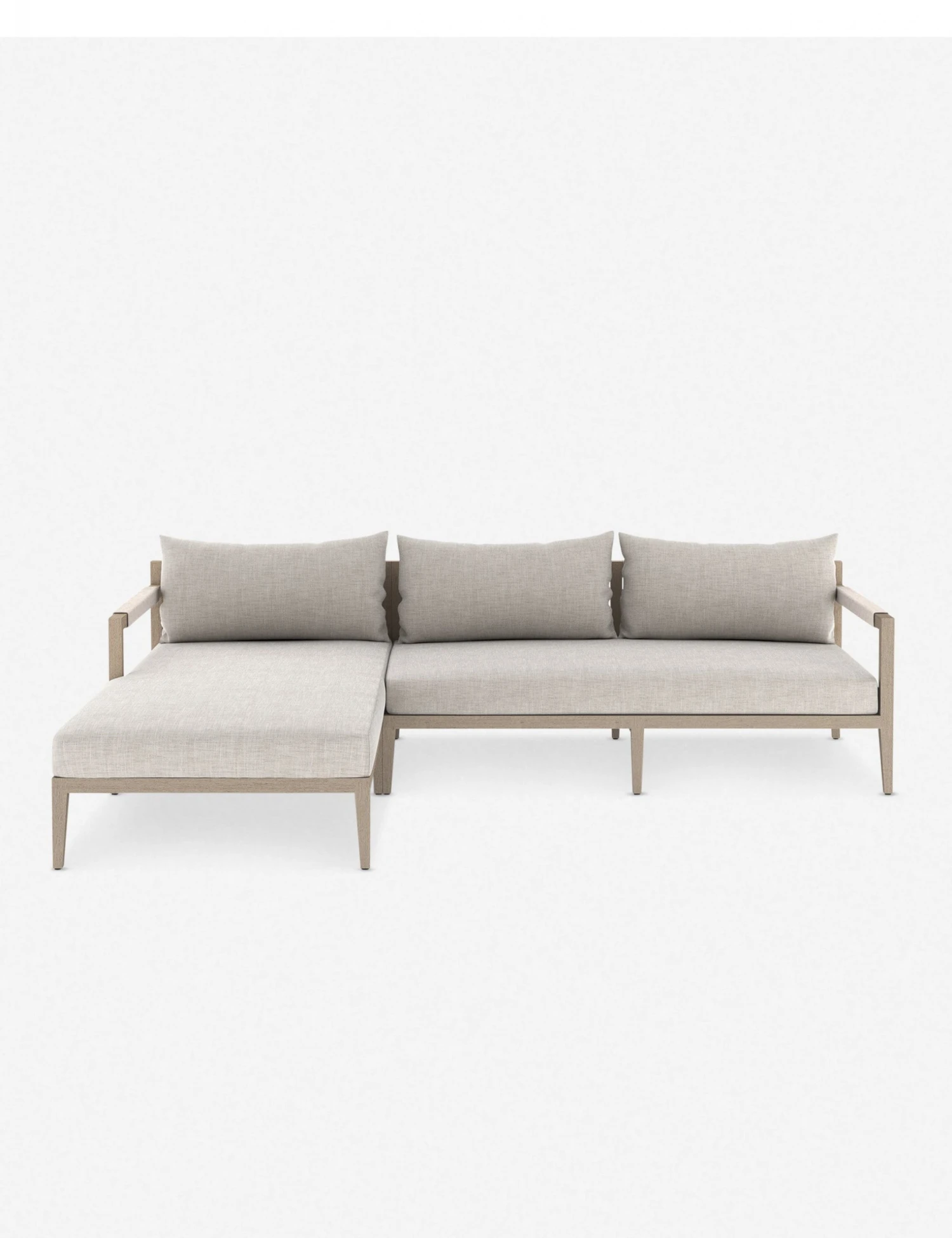 Lulu And Georgia Cadenza Indoor / Outdoor Teak Sectional Sofa New 7 Lulu And Georgia Cadenza Indoor / Outdoor Teak Sectional Sofa New