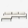 Lulu And Georgia Cadenza Indoor / Outdoor Metal Sectional Sofa Furniture
