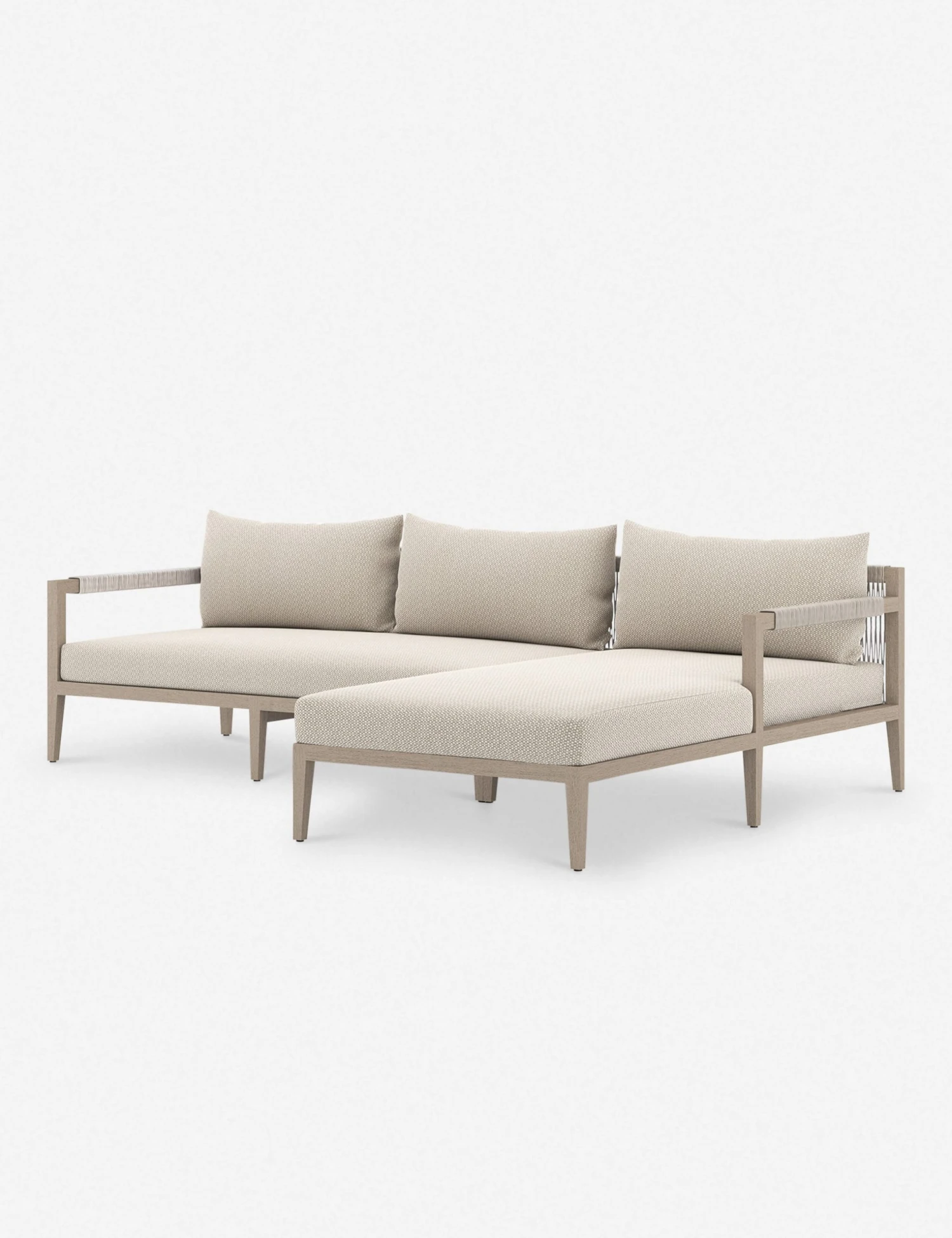 Lulu And Georgia Cadenza Indoor / Outdoor Teak Sectional Sofa New 14 Lulu And Georgia Cadenza Indoor / Outdoor Teak Sectional Sofa New