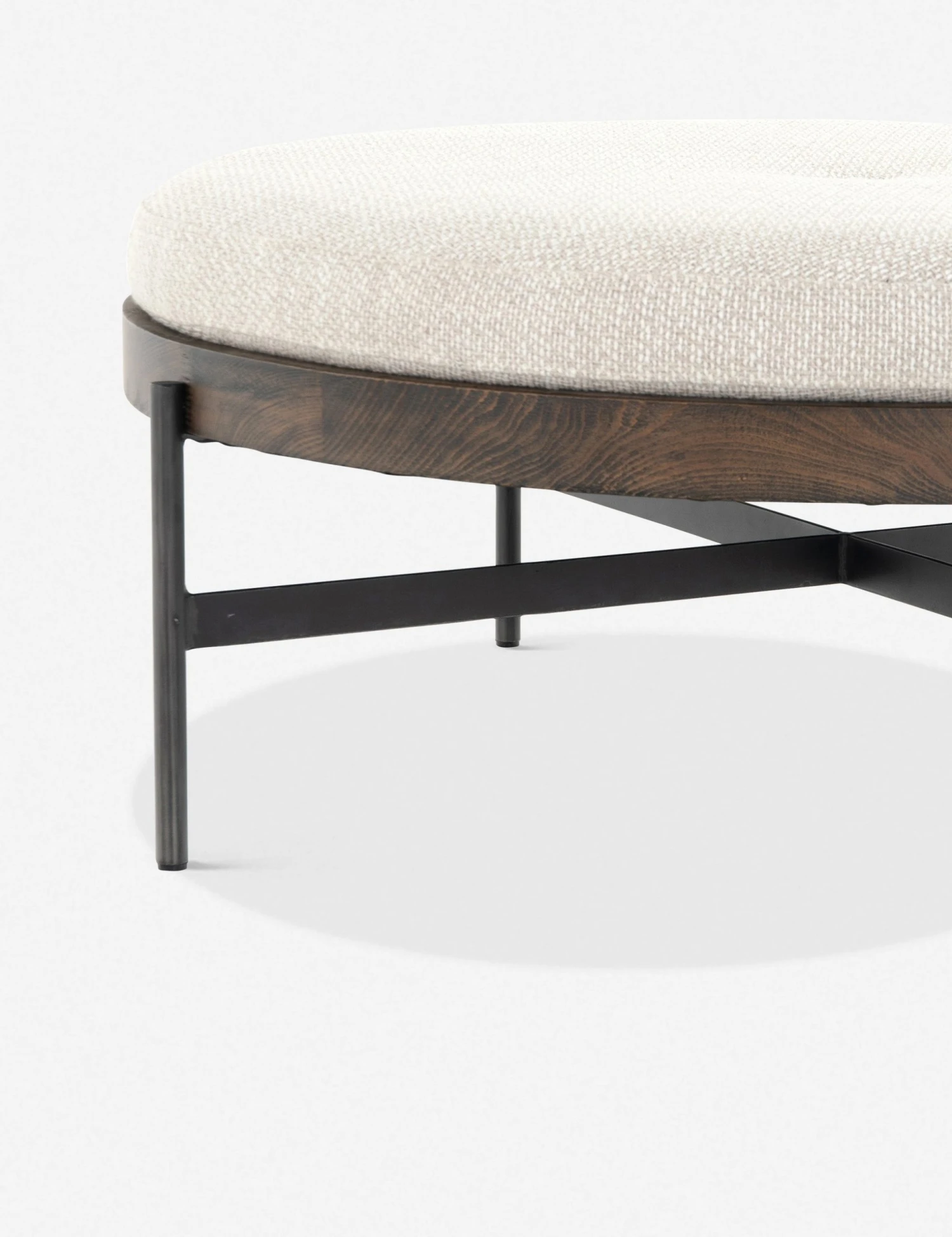 Lulu And Georgia Emile Round Ottoman 7 Lulu And Georgia Emile Round Ottoman