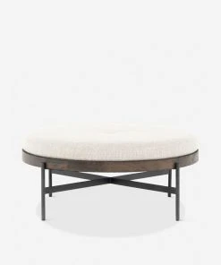 Lulu And Georgia Emile Round Ottoman