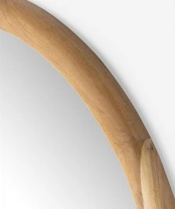 Lulu And Georgia Ava Round Mirror Earth Tones