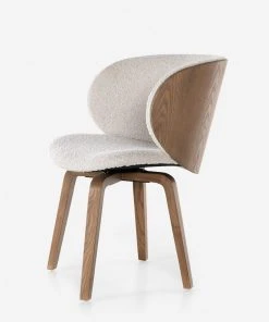 Lulu And Georgia Phoebe Office Chair Bouclé + Textural Fabric