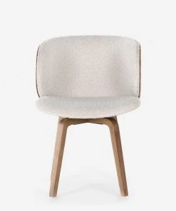 Lulu And Georgia Phoebe Office Chair Bouclé + Textural Fabric