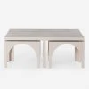 Lulu And Georgia Furniture Hilgard Nesting Square Coffee Table