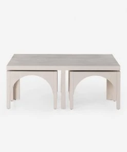 Lulu And Georgia Furniture Hilgard Nesting Square Coffee Table