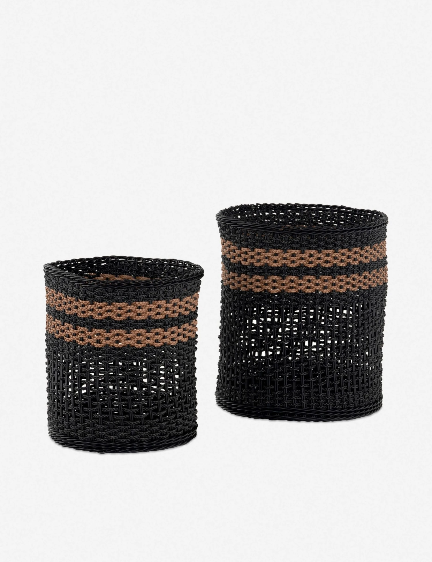 Lulu And Georgia Suni Indoor/Outdoor Baskets (Set Of 2) Outdoor Collection 4 Lulu And Georgia Suni Indoor/Outdoor Baskets (Set Of 2) Outdoor Collection