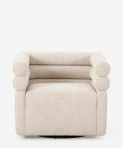 Lulu And Georgia Curved + Rounded Tomi Swivel Chair