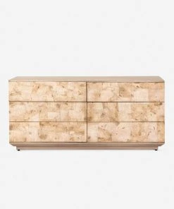 Lulu And Georgia Burl Wood Moneo Dresser
