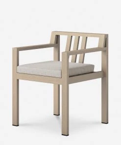 Lulu And Georgia Mona Indoor / Outdoor Dining Arm Chair New 7 Lulu And Georgia Mona Indoor / Outdoor Dining Arm Chair New