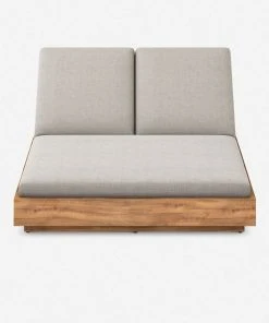 Lulu And Georgia Minnette Indoor / Outdoor Double Chaise 24 Lulu And Georgia Minnette Indoor / Outdoor Double Chaise