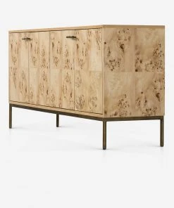 Lulu And Georgia Lorca Burl Wood Sideboard New