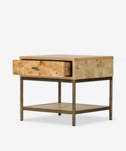 Lulu And Georgia Lorca Burl Wood Side Table 15 Lulu And Georgia Lorca Burl Wood Side Table