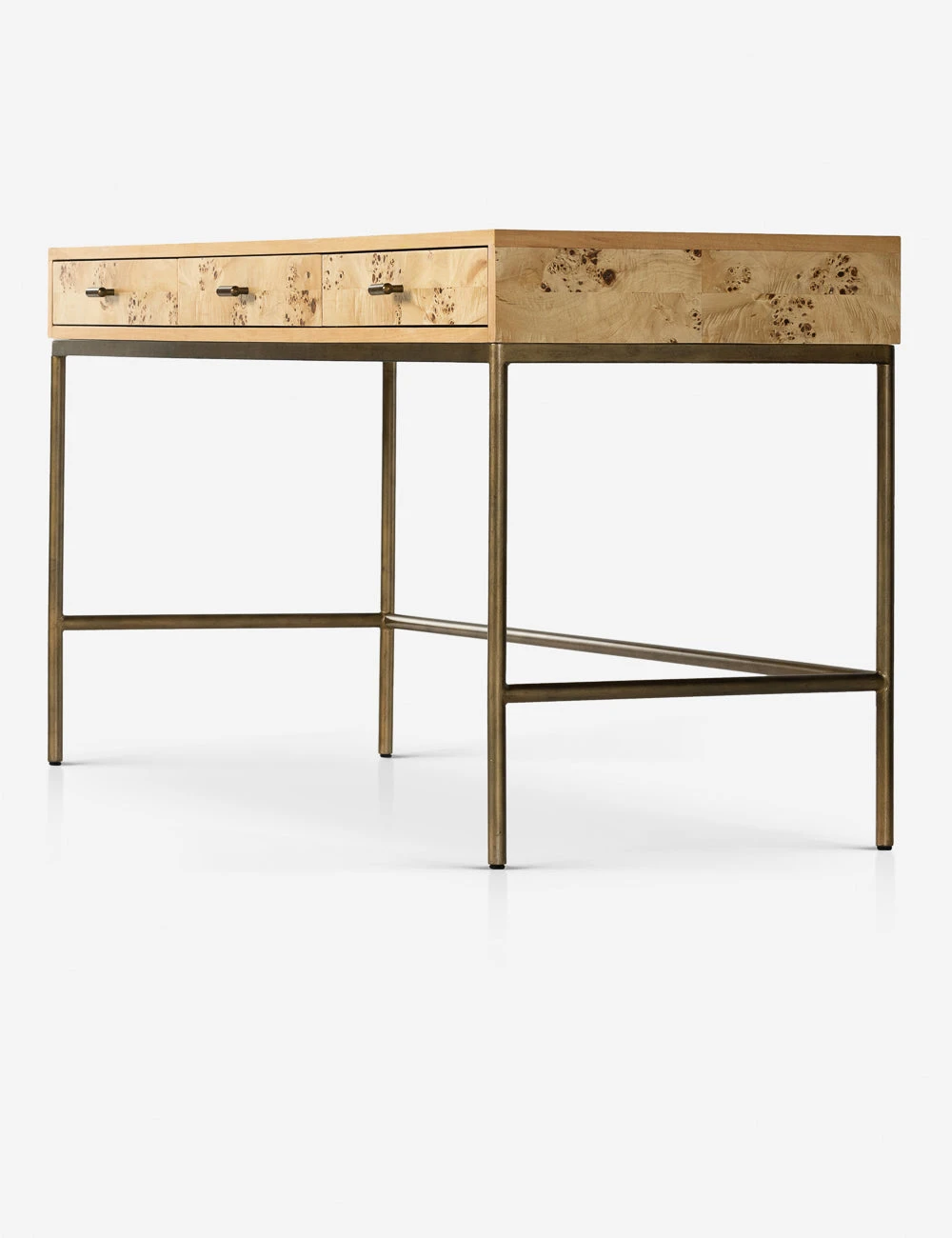 Lulu And Georgia New Lorca Burl Wood Desk 6 Lulu And Georgia New Lorca Burl Wood Desk
