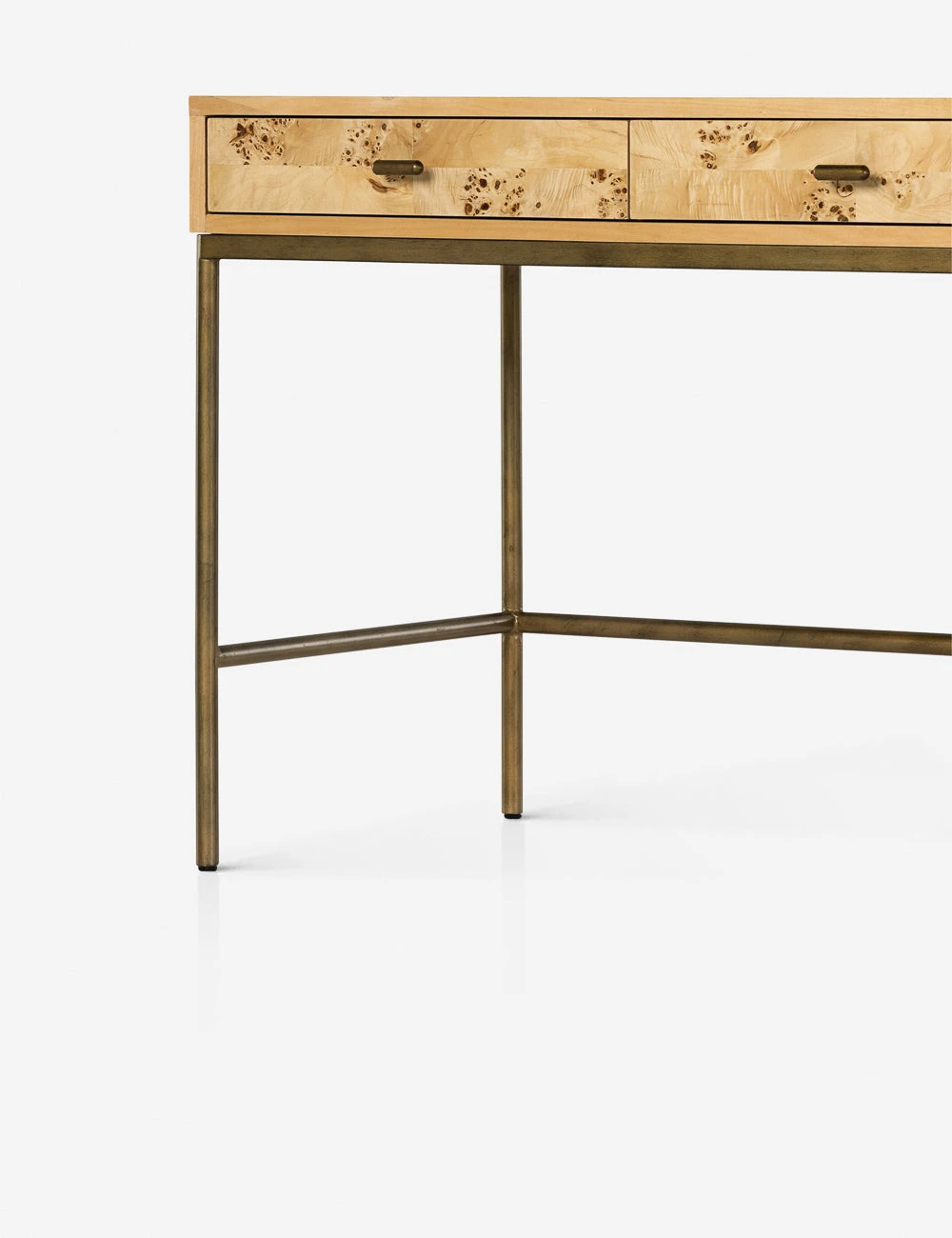 Lulu And Georgia New Lorca Burl Wood Desk 8 Lulu And Georgia New Lorca Burl Wood Desk