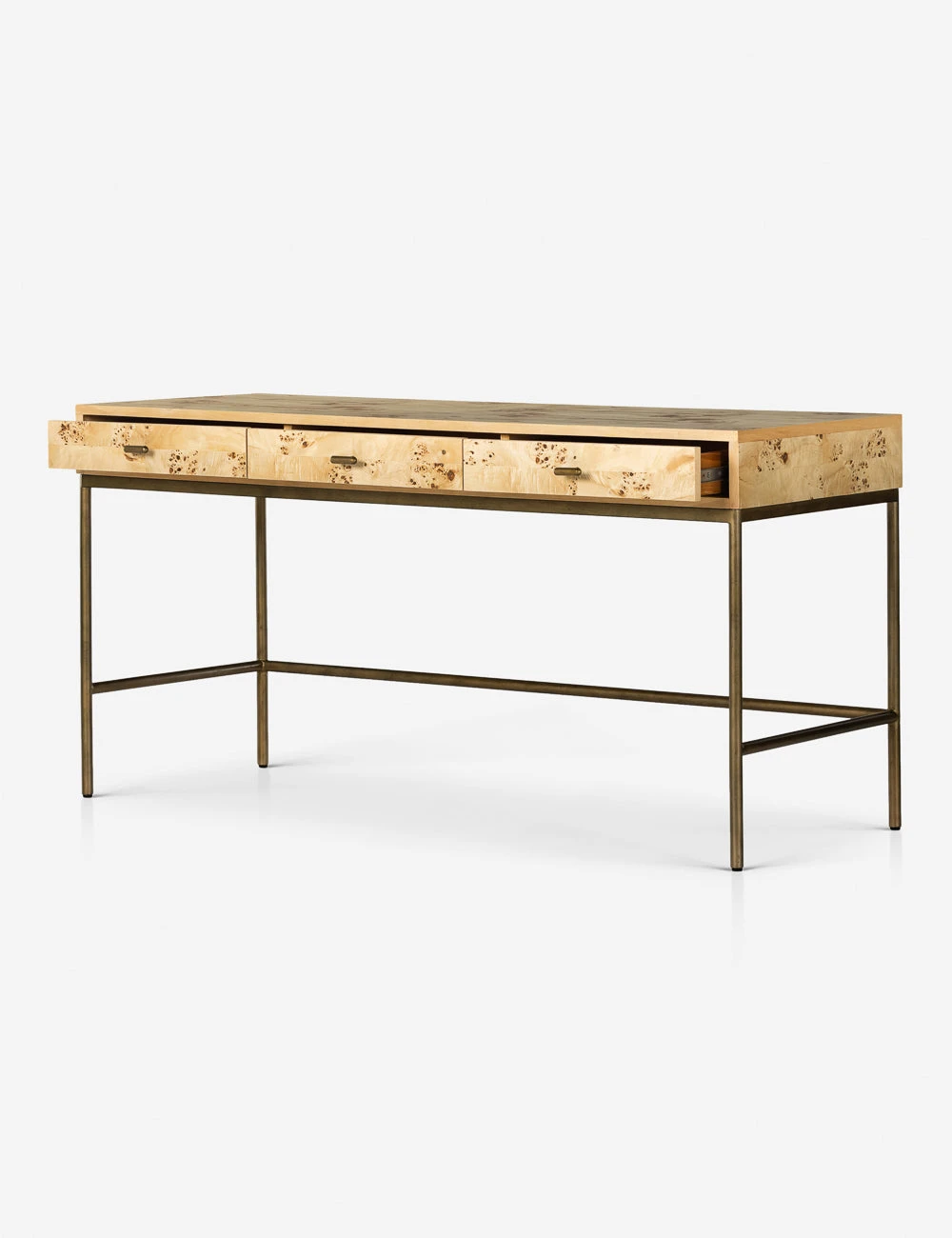 Lulu And Georgia New Lorca Burl Wood Desk 5 Lulu And Georgia New Lorca Burl Wood Desk