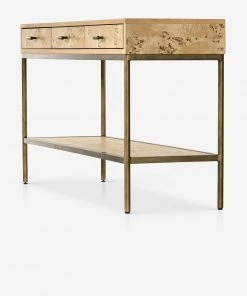 Lulu And Georgia Lorca Burl Wood Console Table New 17 Lulu And Georgia Lorca Burl Wood Console Table New