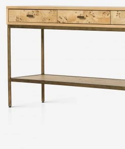 Lulu And Georgia Lorca Burl Wood Console Table New 20 Lulu And Georgia Lorca Burl Wood Console Table New