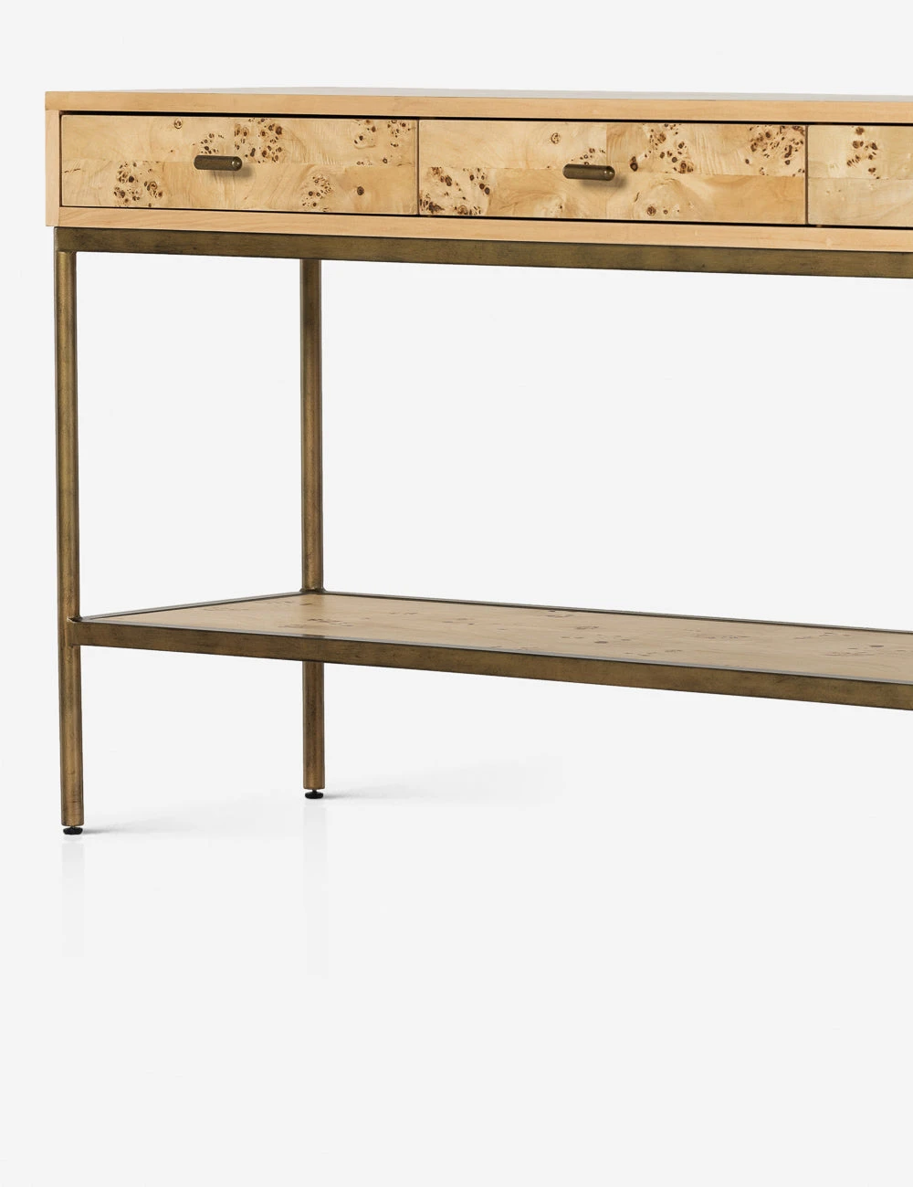 Lulu And Georgia Lorca Burl Wood Console Table New 9 Lulu And Georgia Lorca Burl Wood Console Table New