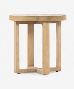 Lulu And Georgia Sosa Round Side Table Curved + Rounded