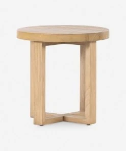 Lulu And Georgia Sosa Round Side Table Curved + Rounded