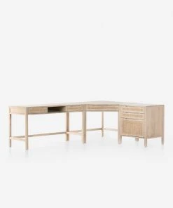 Lulu And Georgia Office Margot Modular Desk With Filing Cabinet