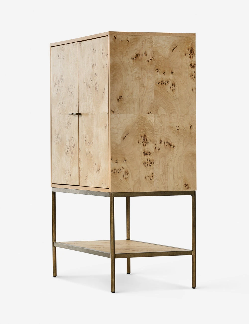 230381-002_DET_1.jpg Lulu And Georgia Lorca Burl Wood Cabinet New