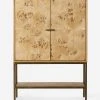Lulu And Georgia Lorca Burl Wood Cabinet New