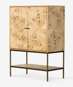 Lulu And Georgia Lorca Burl Wood Cabinet New 4 Lulu And Georgia Lorca Burl Wood Cabinet New