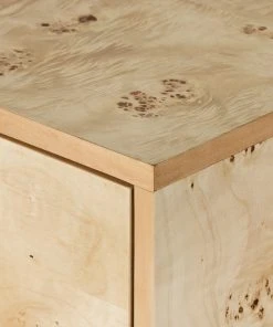 Lulu And Georgia New Lorca Burl Wood Nightstand