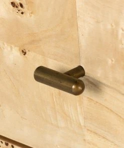 Lulu And Georgia New Lorca Burl Wood Nightstand