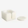 Lulu And Georgia New Ofeliah Alabaster Coasters (Set Of 8) 1 Lulu And Georgia New Ofeliah Alabaster Coasters (Set Of 8)