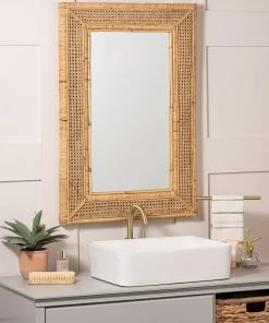 Lulu And Georgia Earth Tones Therese Mirror