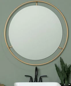 Lulu And Georgia Benson Round Mirror