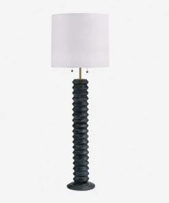 Lulu And Georgia Lighting Regina Andrew Accordion Floor Lamp, Ebony