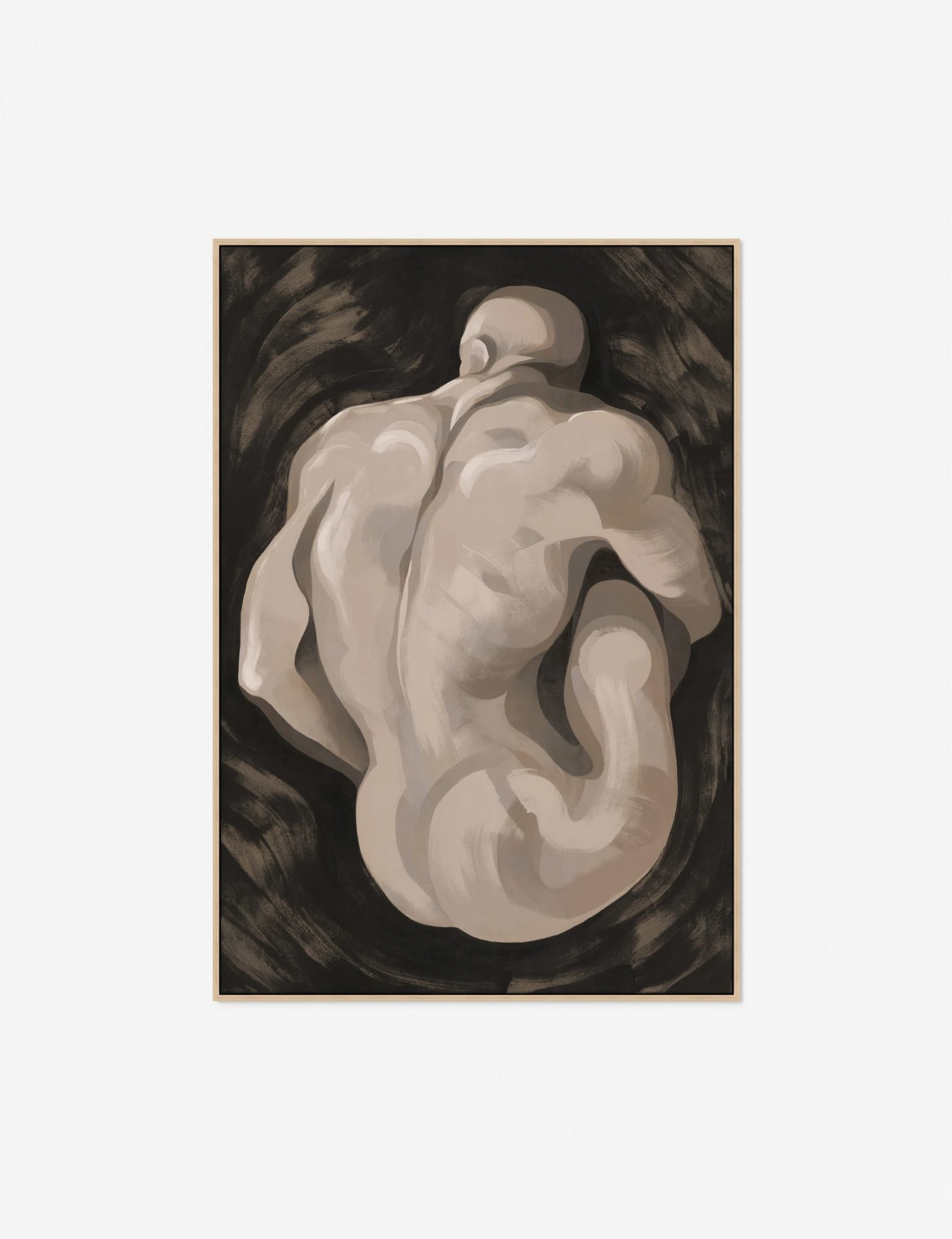 52GCDB0013-OG-FR-36PM51481.jpg Lulu And Georgia 'Obscured Beauty II' Wall Art By David Brown Walls