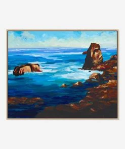 Lulu And Georgia 'Blue Seascape' Wall Art By Sara Brown Walls