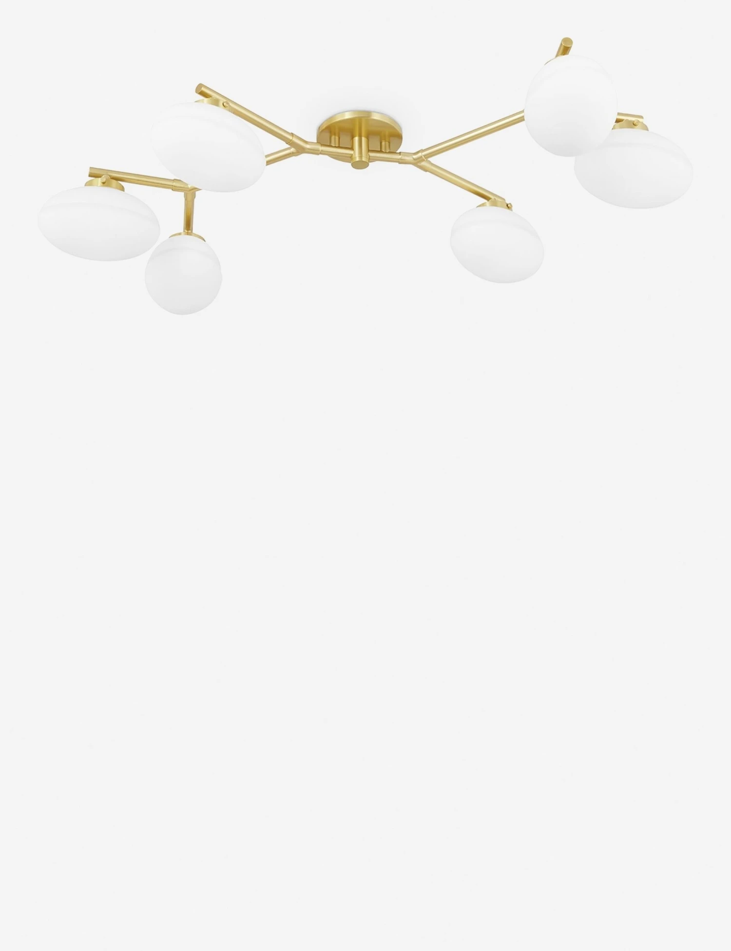 Lulu And Georgia Sculptural Solange Semi-Flush Mount Light 4 Lulu And Georgia Sculptural Solange Semi-Flush Mount Light